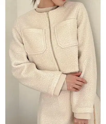 dazzlin 컴팩트 지퍼 자켓