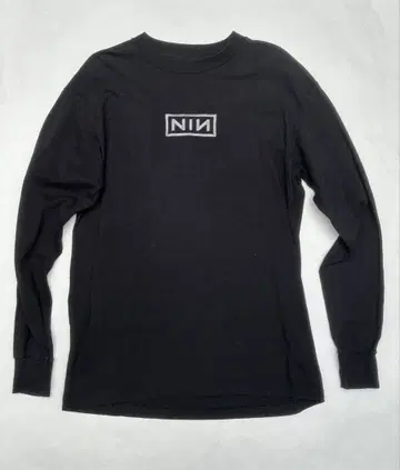 2000년 나인인치네일즈 긴팔 T셔츠 M 사이즈 블랙