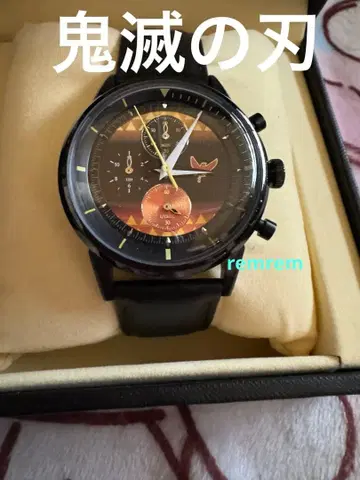 귀멸의 칼날 SuperGroupiesx 아가츠마 젠이츠 모델 손목시계