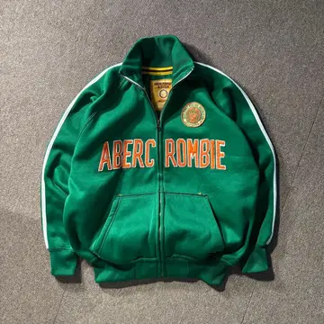 아바클로 트랙 자켓 저리 속기모 그린 오렌지