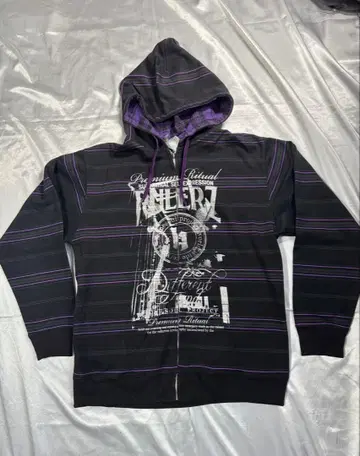 그래픽 프린트 후드 부착 후드티