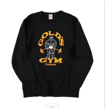 [새상품] 베이직 스웨트 셔츠 80's GOLD'S GYM