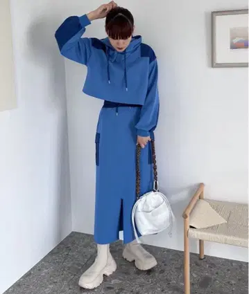 새상품급 지나시스 JEANASIS 하이쇼쿠 컷 3피스 셋업