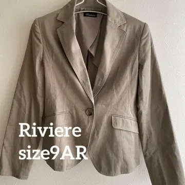 Riviere 리비에라 베이지 자켓 사이즈 9AR
