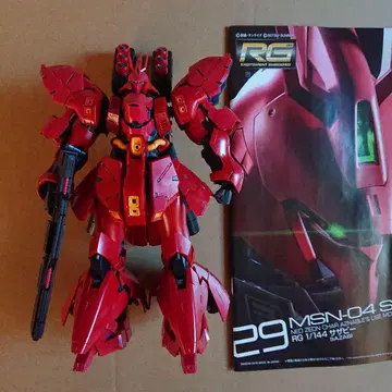 반다이 RG 1/144 MSN-04 사자비 스트레이트 조립 (완제품)