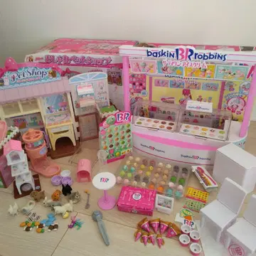 리카짱 서티원 아이스크림 멋쟁이 반려동물샵 세트