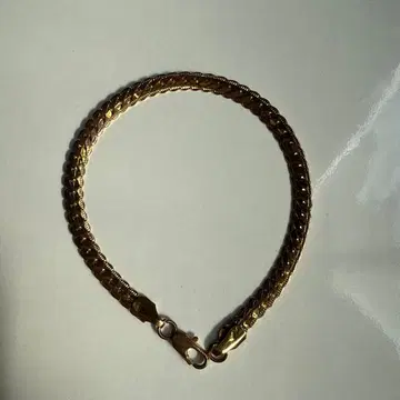 남성용 팔찌 (금 도금)