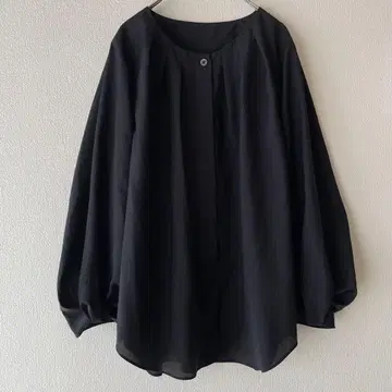 BEAUTY&YOUTH 폴리에스테르 트위스트 슬리브 블라우스