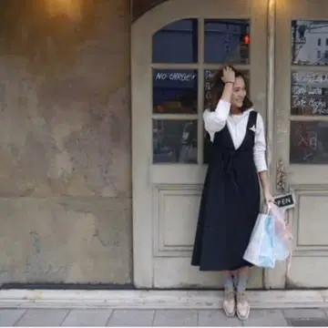 인기 로지몬스터 원피스 플레어 오버롤 스커트