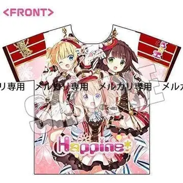 주문은 토끼입니까?? 풀 그래픽 T셔츠 Happine 주문토끼