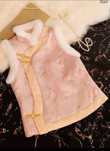 퍼 꽃무늬 베스트