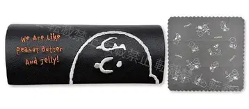 MONOKUROMATE 찰리 브라운 안경 케이스 (크로스 포함)