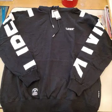 LBWK 블랙 후디 사이즈 2