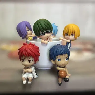 쿠로코의 농구 히카케 피규어 마스코트 코스터 일괄