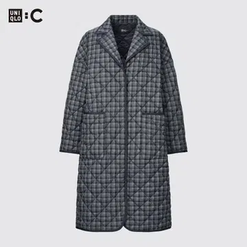 UNIQLO C 퍼프 테크 오버 사이즈 코트