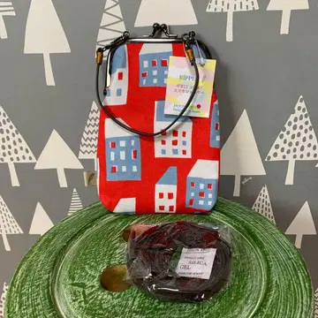 새상품 ripple 가마구치 스마트폰 숄더 일본제