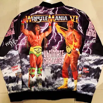 WRESTLEMANIA VI 자켓 M 사이즈 Chalkline WWE