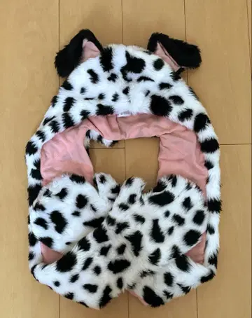 디즈니 101마리 강아지 머플러 팬캡