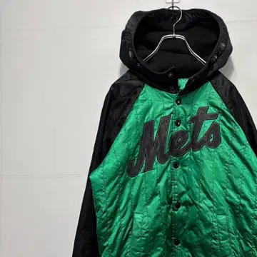 MLB 메츠 나일론 바시티 자켓 구제 의류