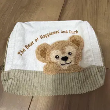 더피 코듀로이 파우치 도쿄디즈니씨