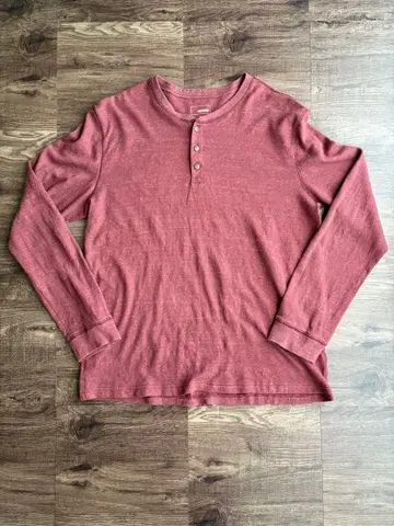 90s 써멀 롱 T XL terracotta