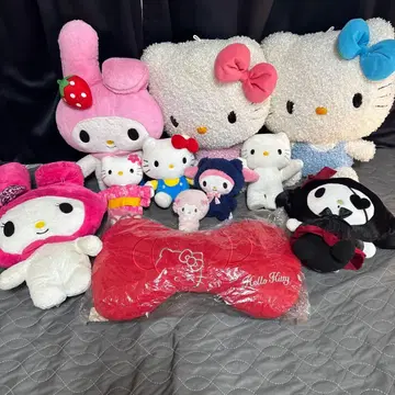 레어 키티 마이멜로디 봉제 인형 묶음 판매