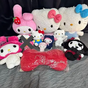 레어 키티 마이멜로디 봉제 인형 묶음 판매