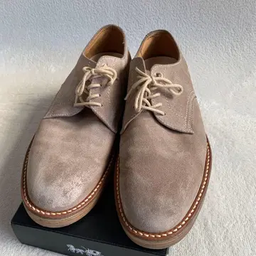 HOPPERS Regal 베이지 스웨이드 캐주얼 슈즈