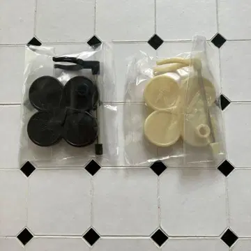 미니 브라이스 스탠드 버드송 듀엣 2종 세트 크림 블랙 봉 포함