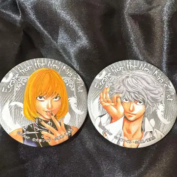 DEATHNOTE 신생 키라의 모략으로부터의 탈출 캔뱃지 멜로 니아