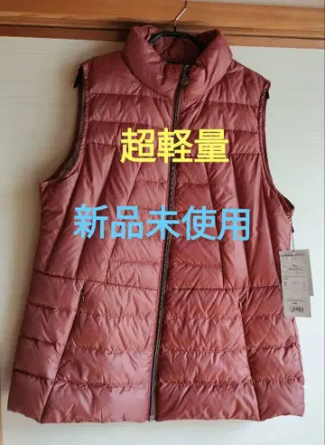 다운 베스트 M 사이즈 다크 레드 WNSA-20310-FU