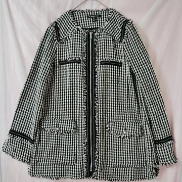 ZARA trf-outerwear 자라 자켓 체크 무늬 사이즈[L]