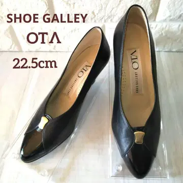 새상품급 SHOE GALLERY OTV 포멀/블랙/22.5cm