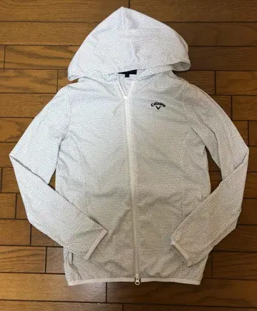 캘러웨이 골프 후드티 화이트 LL