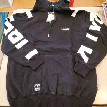 L8WK 블랙 후드티 사이즈 1