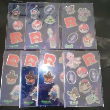 즉시 구매 ok*로켓단 아크릴 스탠드 컬렉션 7개 묶음 판매