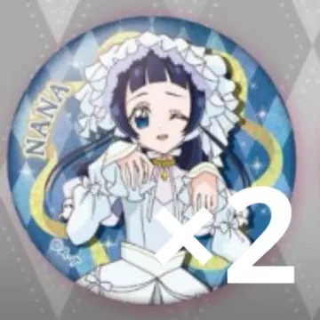 너와 아이돌 프리큐어 캔뱃지 (아오카제 나나 x 2)