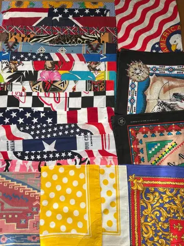 80s 90s 미국제 반다나 20장 세트 PB