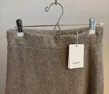 택 포함 새상품 Louere 샤기 니트 펜슬 스커트 M 사이즈