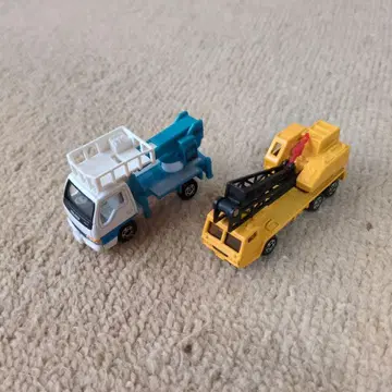 크레인 포함 미니카 세트