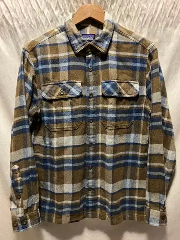 새상품급 patagonia FA18 피요르드 플란넬 셔츠 XS BASE