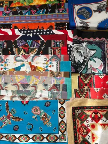 80s 90s 미국제 반다나 20장 세트 PC