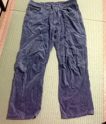 the legend of the wind 코듀로이 팬츠 퍼플 XL