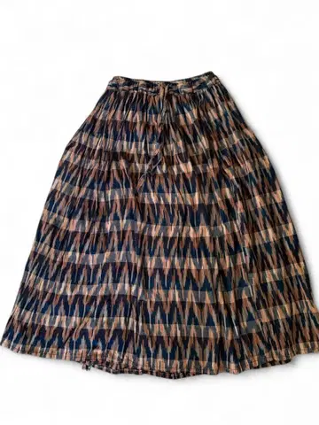 새상품급 TIME WILL TRLL WORKS 무늬 스커트 에스닉