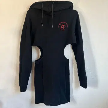 미사용에 가까운 FIG &VIPER 원피스 후드티 블랙