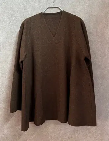 [ 미사용 ] 바바구리 2023 울 천축 펠트 풀오버