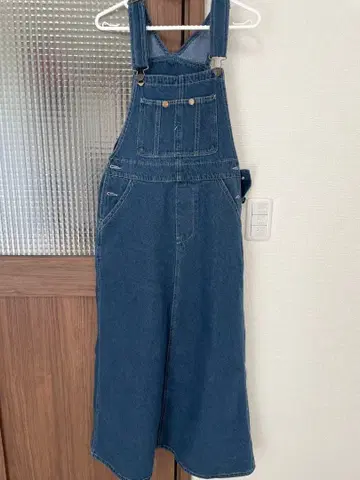 블루 갤럭시 오버롤 롱 기장