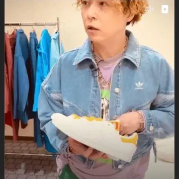 아디다스 오리지널스 데님 자켓 새상품급