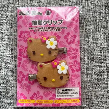 산리오 키티 토코나츠 베케이션 앞머리 클립