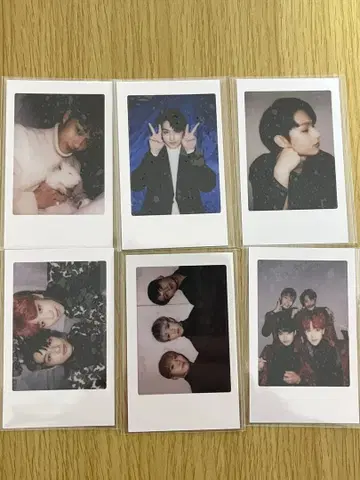 SEVENTEEN 케렌 준 2017 폴라로이드 6장 세트
